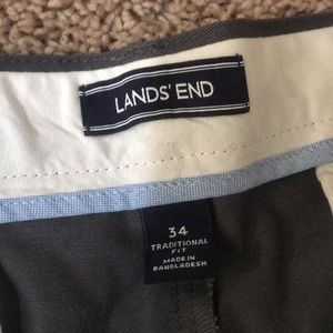Lands end men’s dress pants